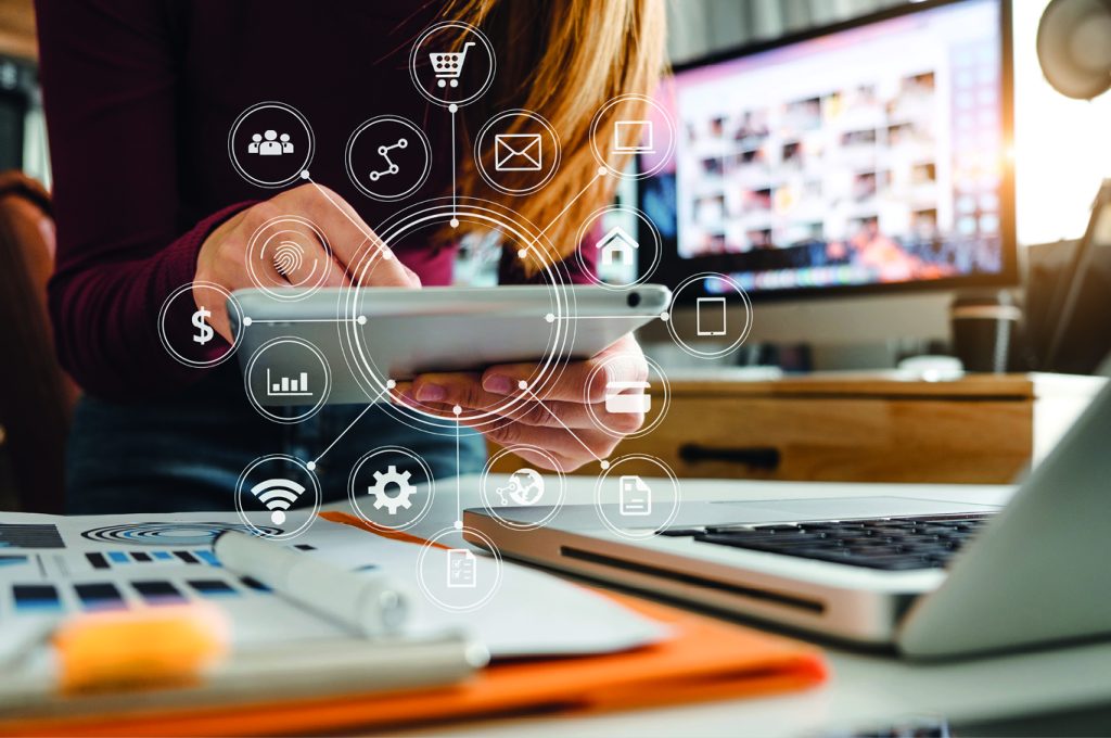 Digitale Konnektivität Detail Beschreibung 